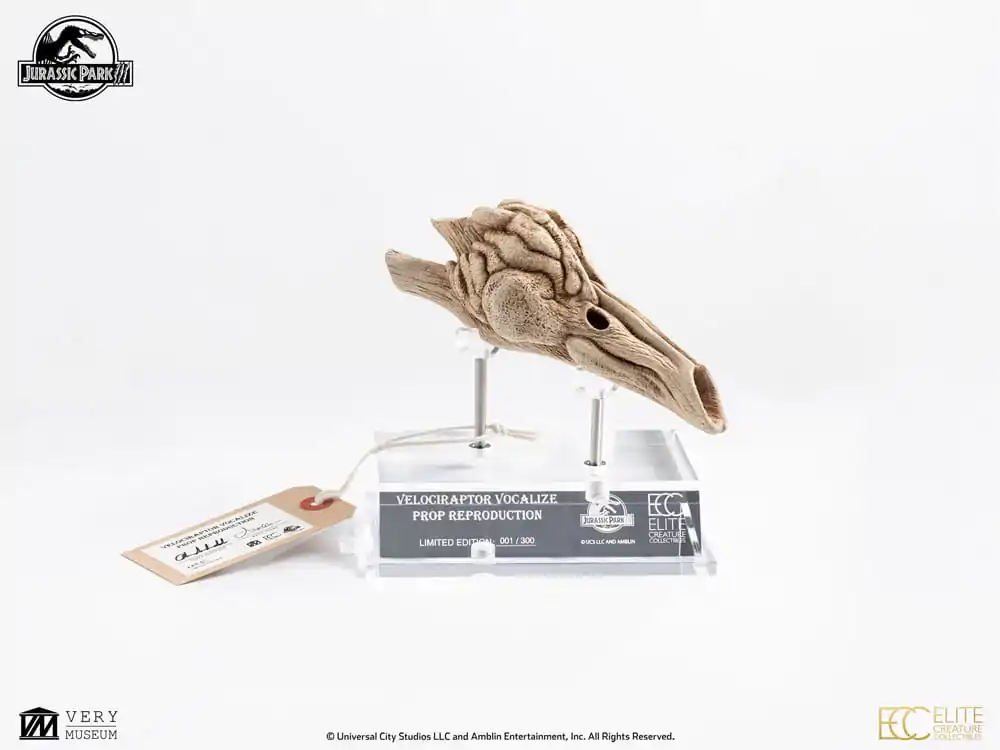 Jurassic Park III Prop Replica 1/1 Velociraptor rezonančná komora 18 cm produktová fotografia