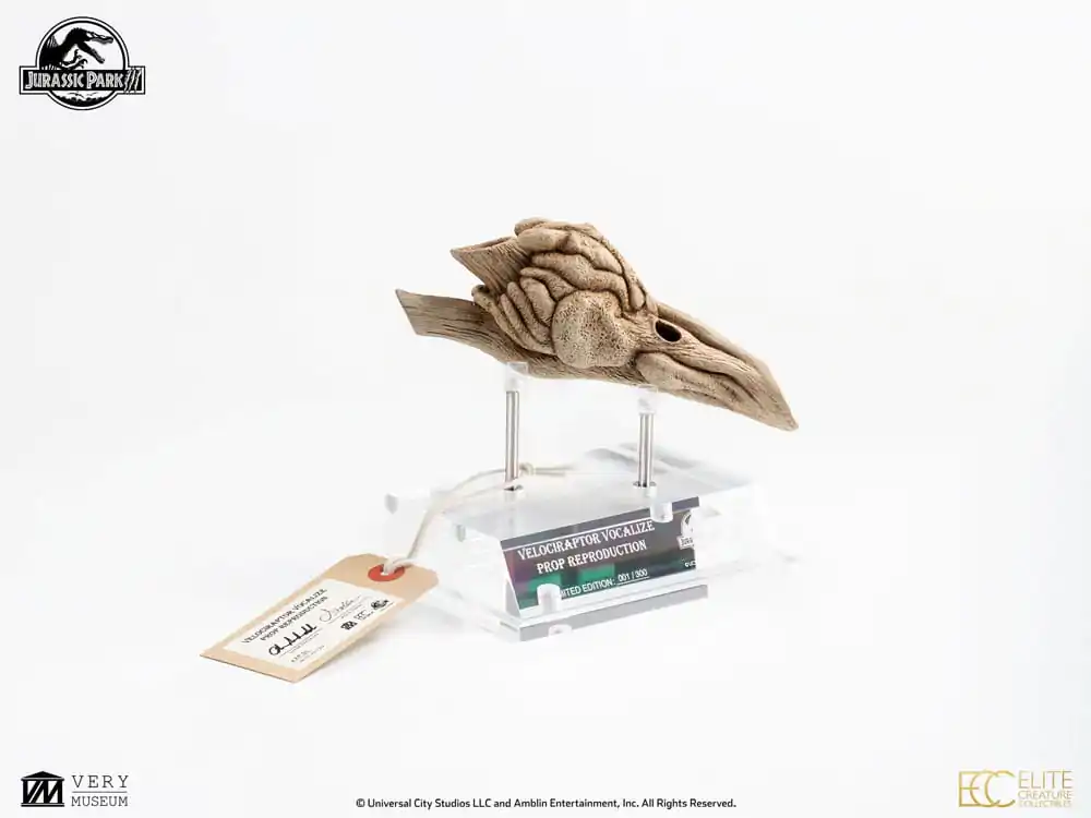 Jurassic Park III Prop Replica 1/1 Velociraptor rezonančná komora 18 cm produktová fotografia