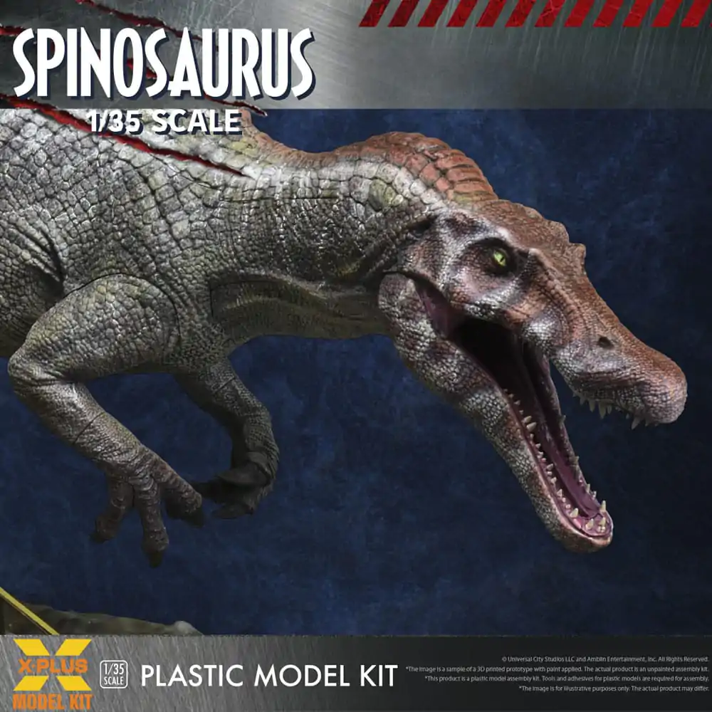 Jurassic Park III Plastic Model Kit 1/35 Spinosaurus 41 cm produktová fotografia