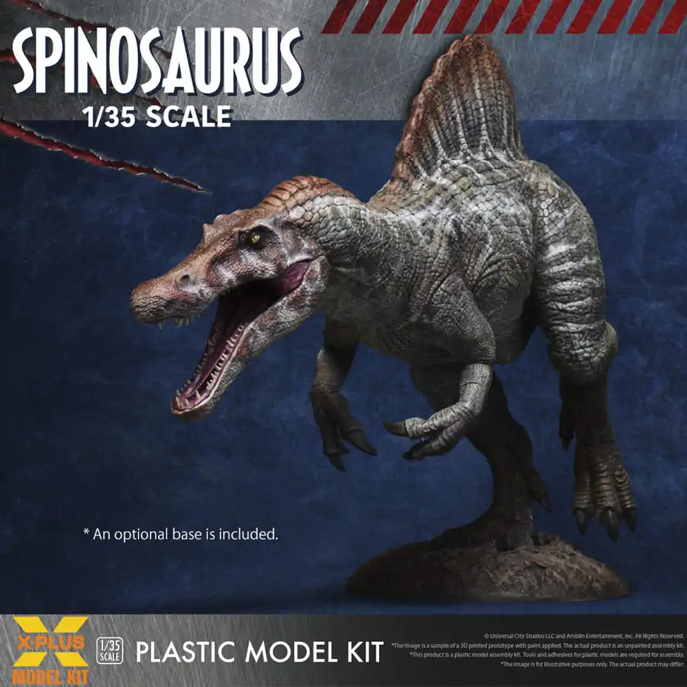 Jurassic Park III Plastic Model Kit 1/35 Spinosaurus 41 cm produktová fotografia