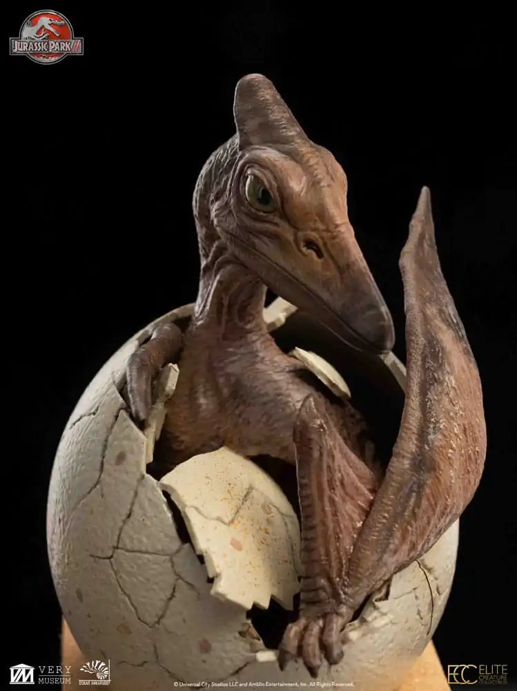 Jurassic Park III ECC Elite Creature Line Socha Hatching Pterosaur 16 cm produktová fotografia