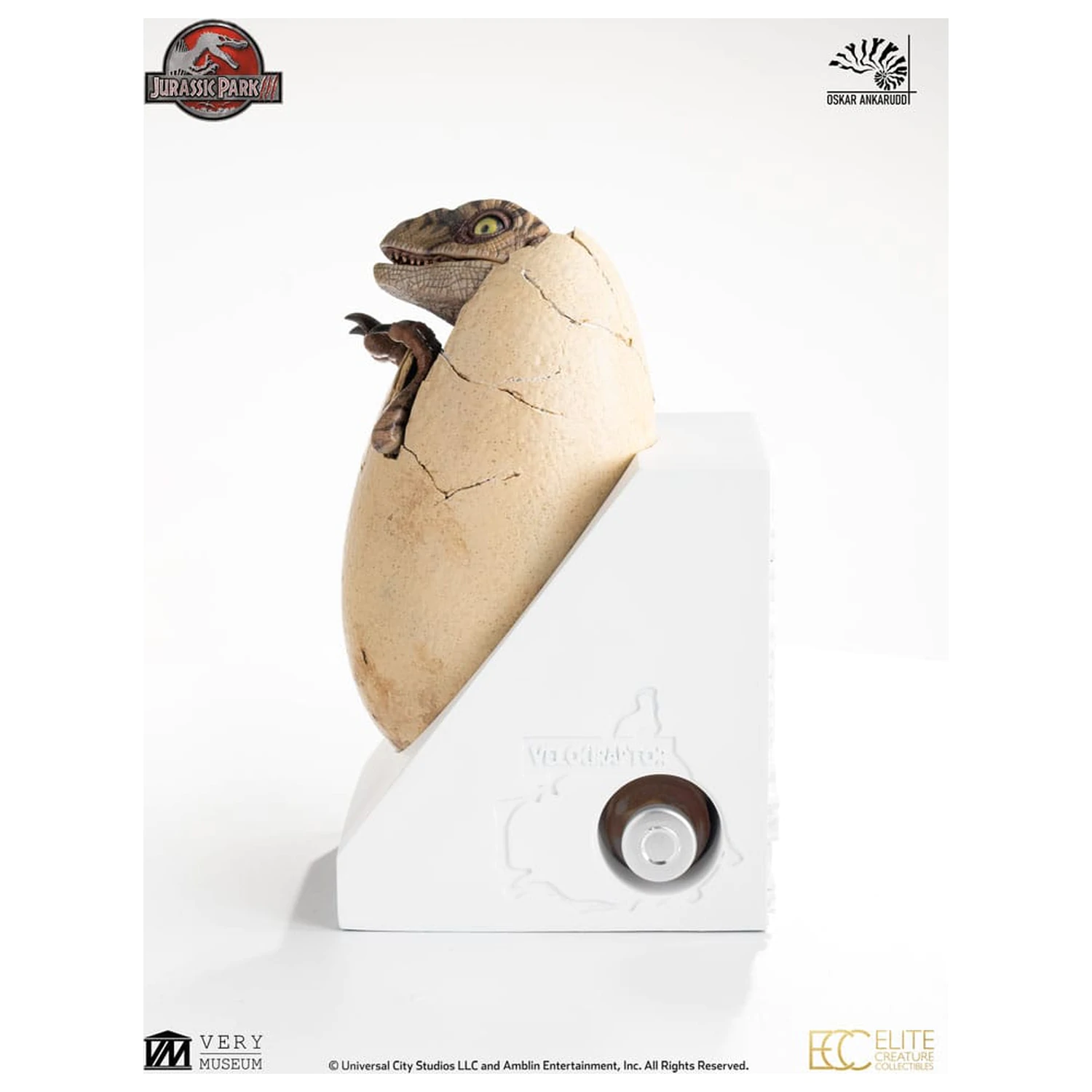 Jurassic Park III ECC Elite Creature Line socha White Queen liahnuce sa vajce 13 cm produktová fotografia