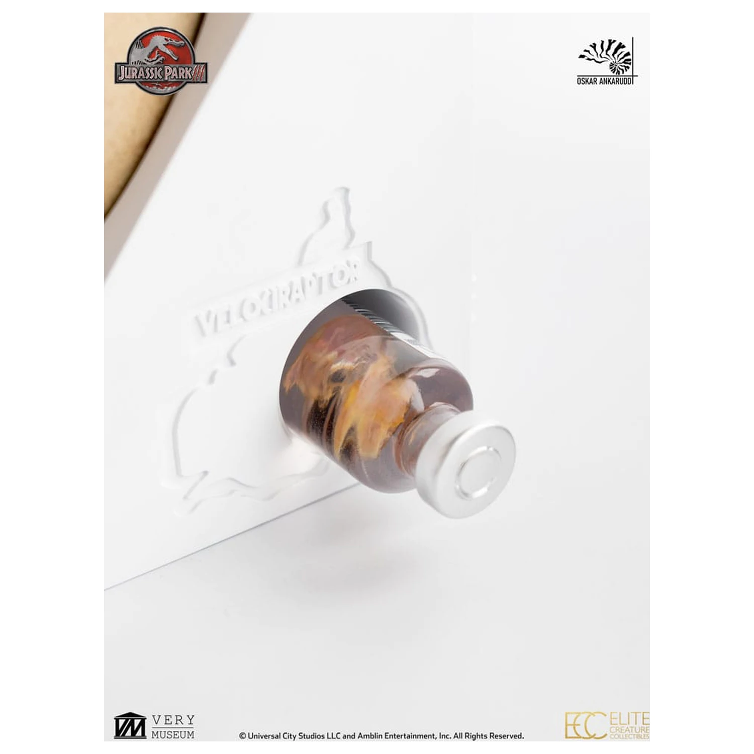 Jurassic Park III ECC Elite Creature Line socha White Queen liahnuce sa vajce 13 cm produktová fotografia