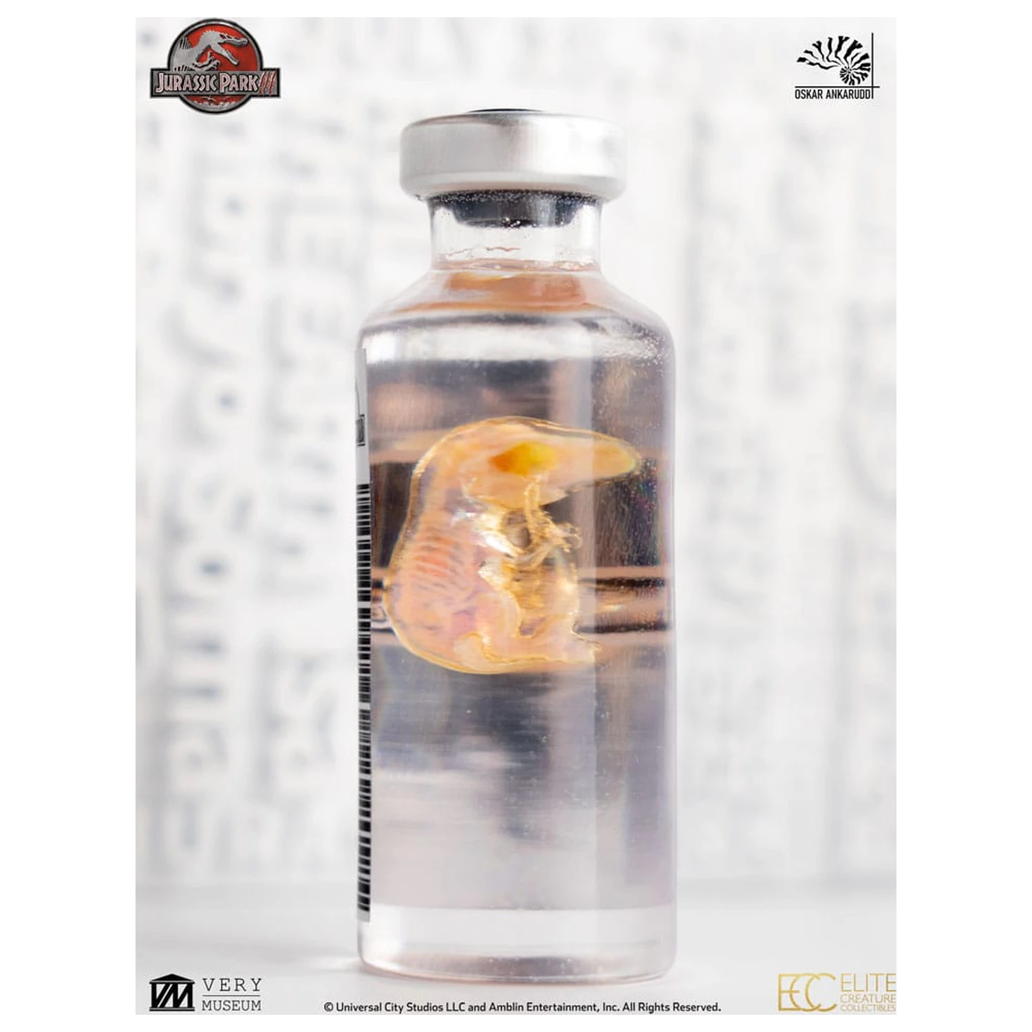 Jurassic Park III ECC Elite Creature Line socha White Queen liahnuce sa vajce 13 cm produktová fotografia