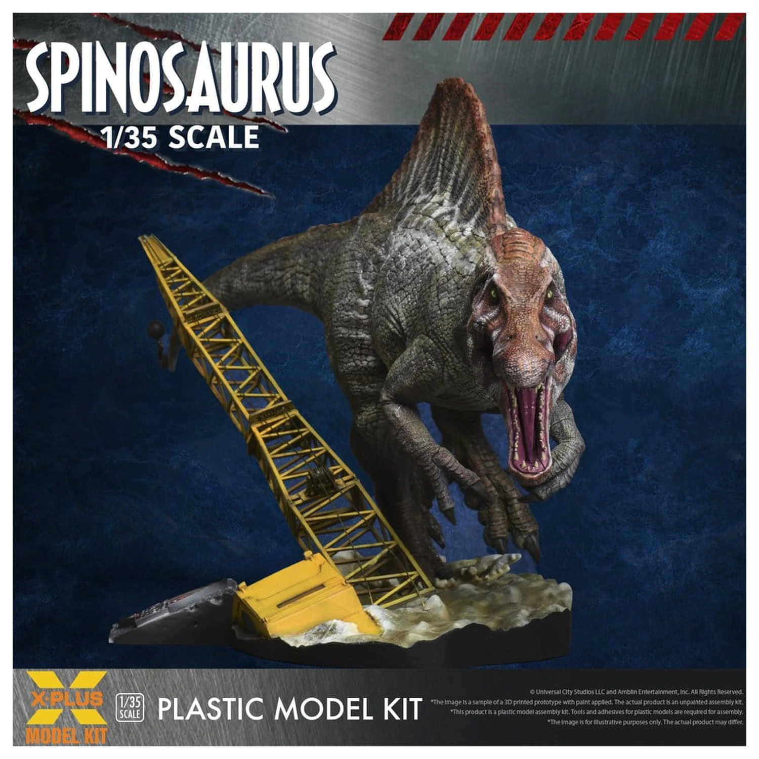 Jurassic Park III plastový model 1/35 Spinosaurus 19 cm (Reprodukcia) produktová fotografia