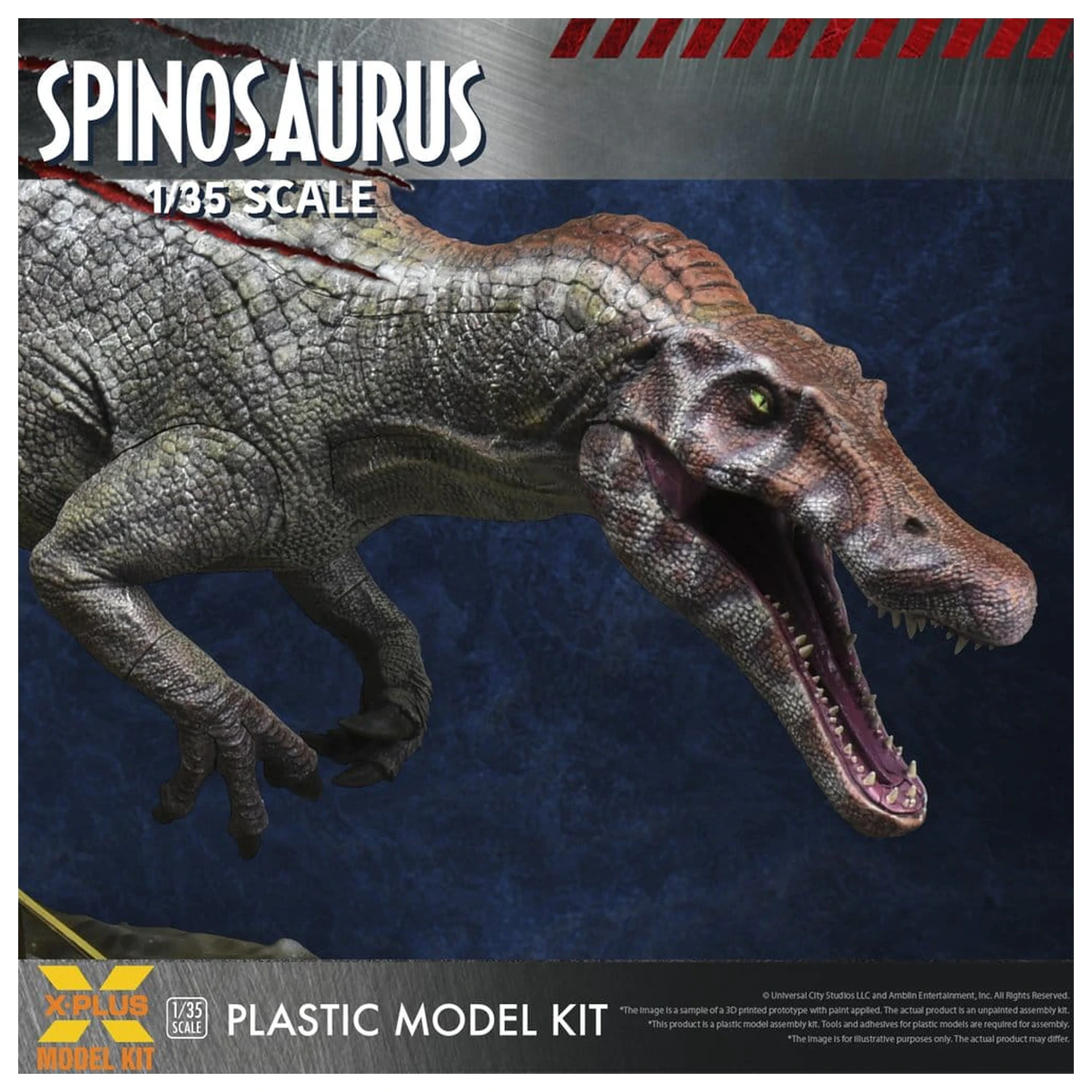 Jurassic Park III plastový model 1/35 Spinosaurus 19 cm (Reprodukcia) produktová fotografia
