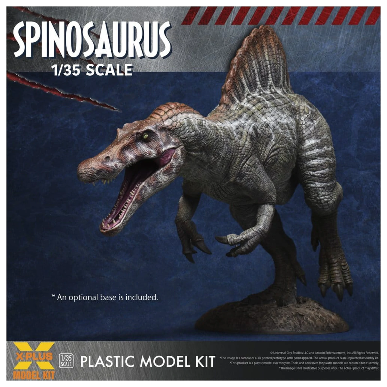 Jurassic Park III plastový model 1/35 Spinosaurus 19 cm (Reprodukcia) produktová fotografia