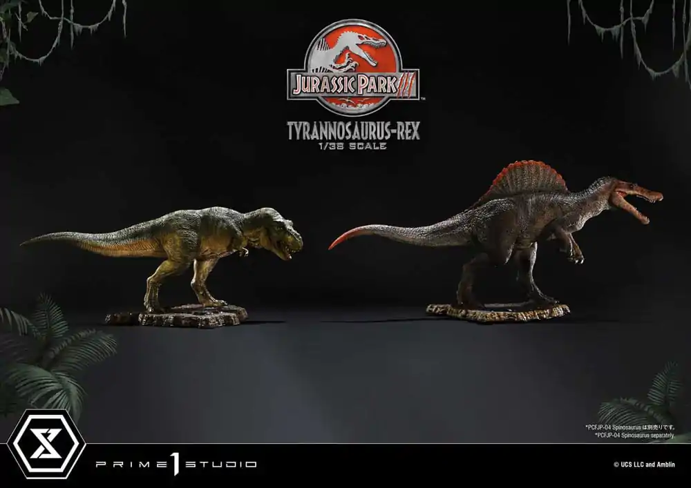 Jurassic Park III Prime Collectibles socha 1/38 T-Rex 17 cm termékfotó