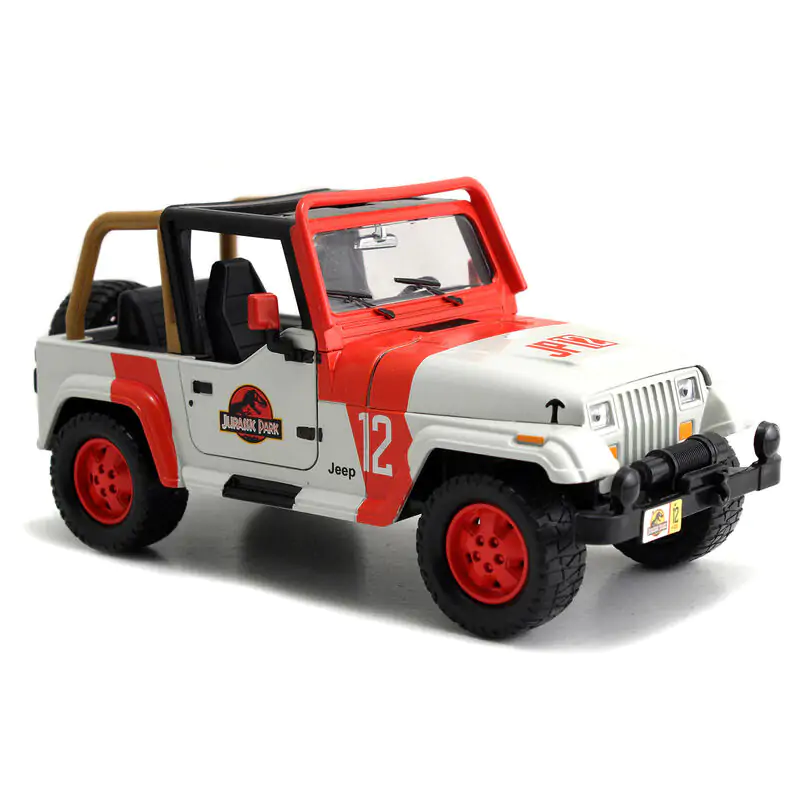 Jurassic Park Jeep Wrangler auto 1/24 termékfotó