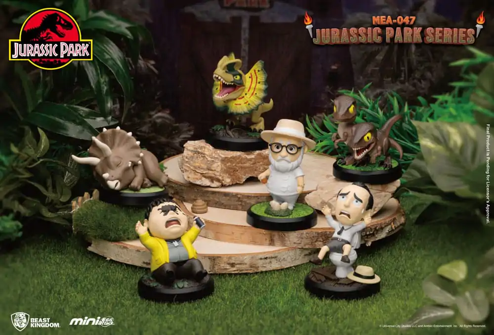 Jurassic Park Mini Egg Attack Figures Jurassic Park Series Set 10 cm termékfotó