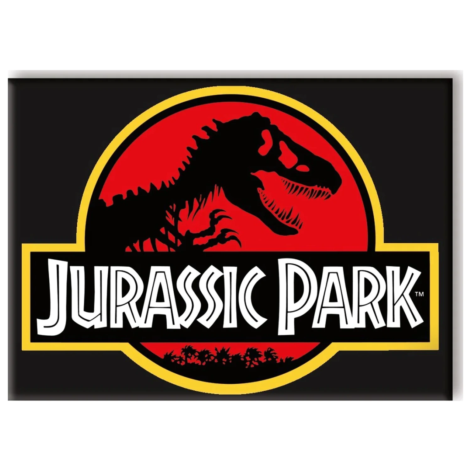 Jurassic Park Logo Magnet 6,3x8,9cm produktová fotografia