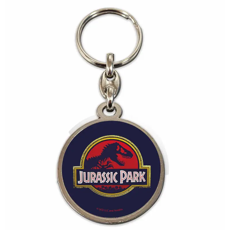 Jurassic Park Metalová kľúčenka Movie Logo 7 cm produktová fotografia