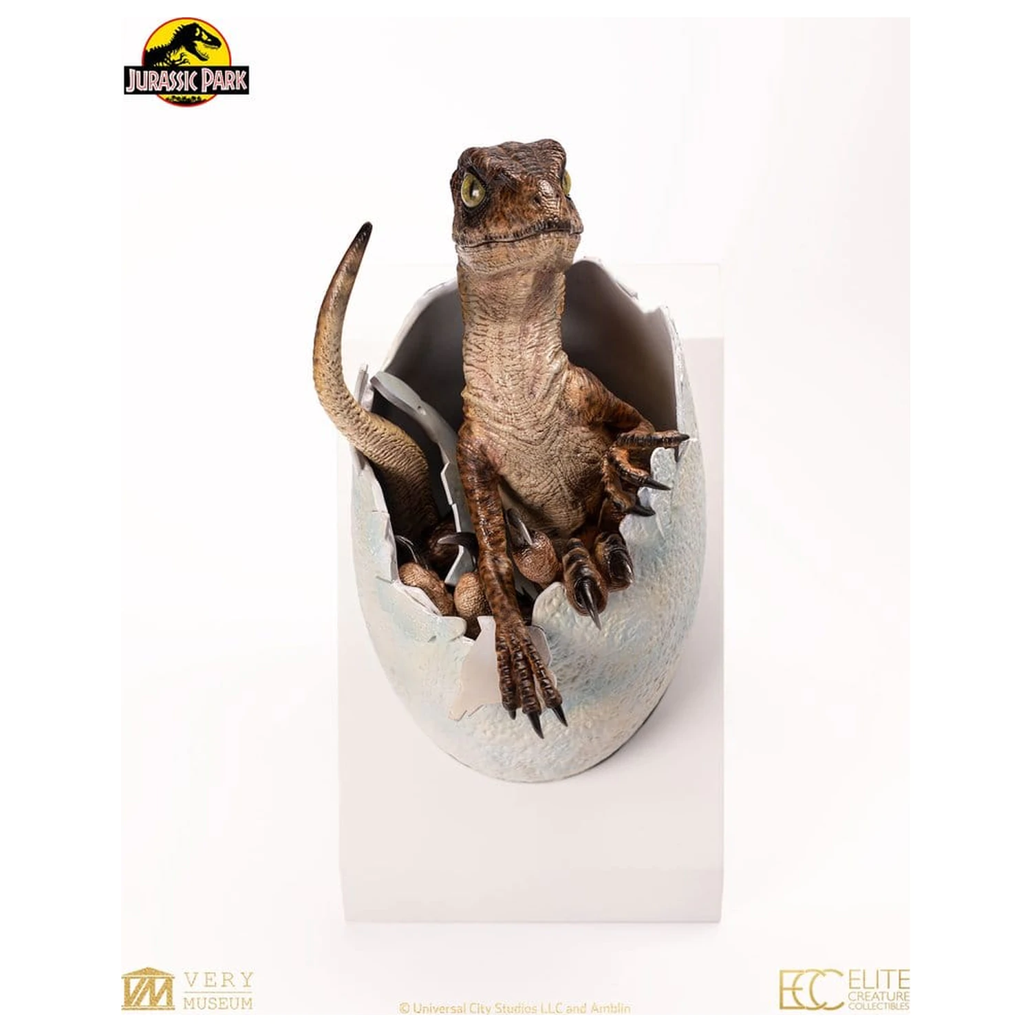 Jurassic Park Replika bysty Velociraptor Vyliahnuté vajce 24 cm produktová fotografia