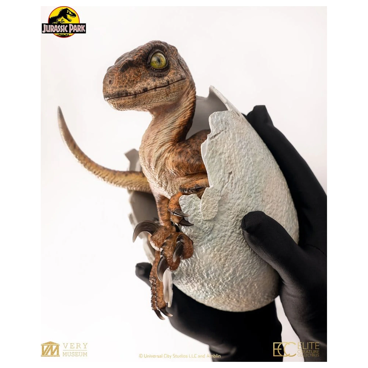 Jurassic Park Replika bysty Velociraptor Vyliahnuté vajce 24 cm produktová fotografia