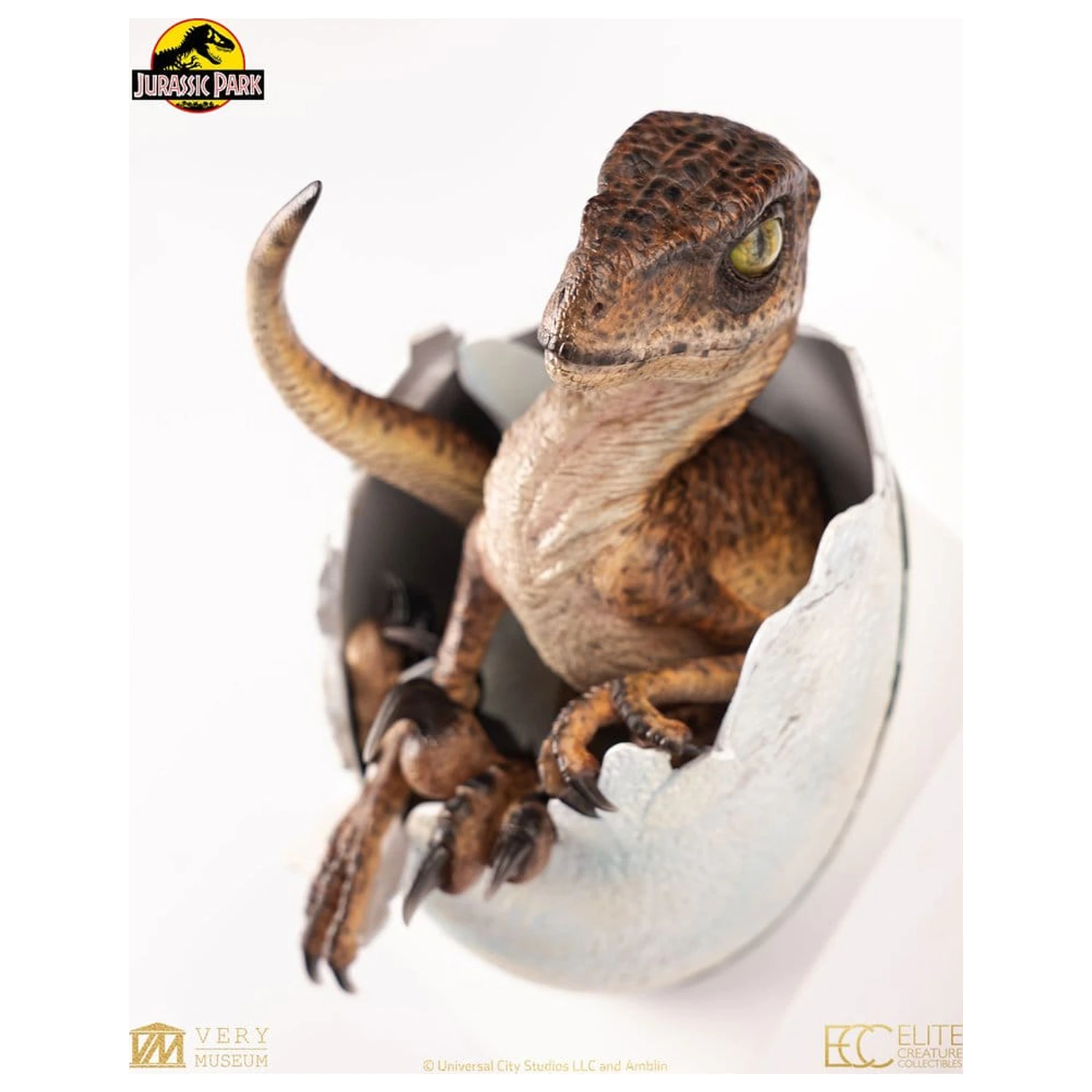 Jurassic Park Replika bysty Velociraptor Vyliahnuté vajce 24 cm produktová fotografia