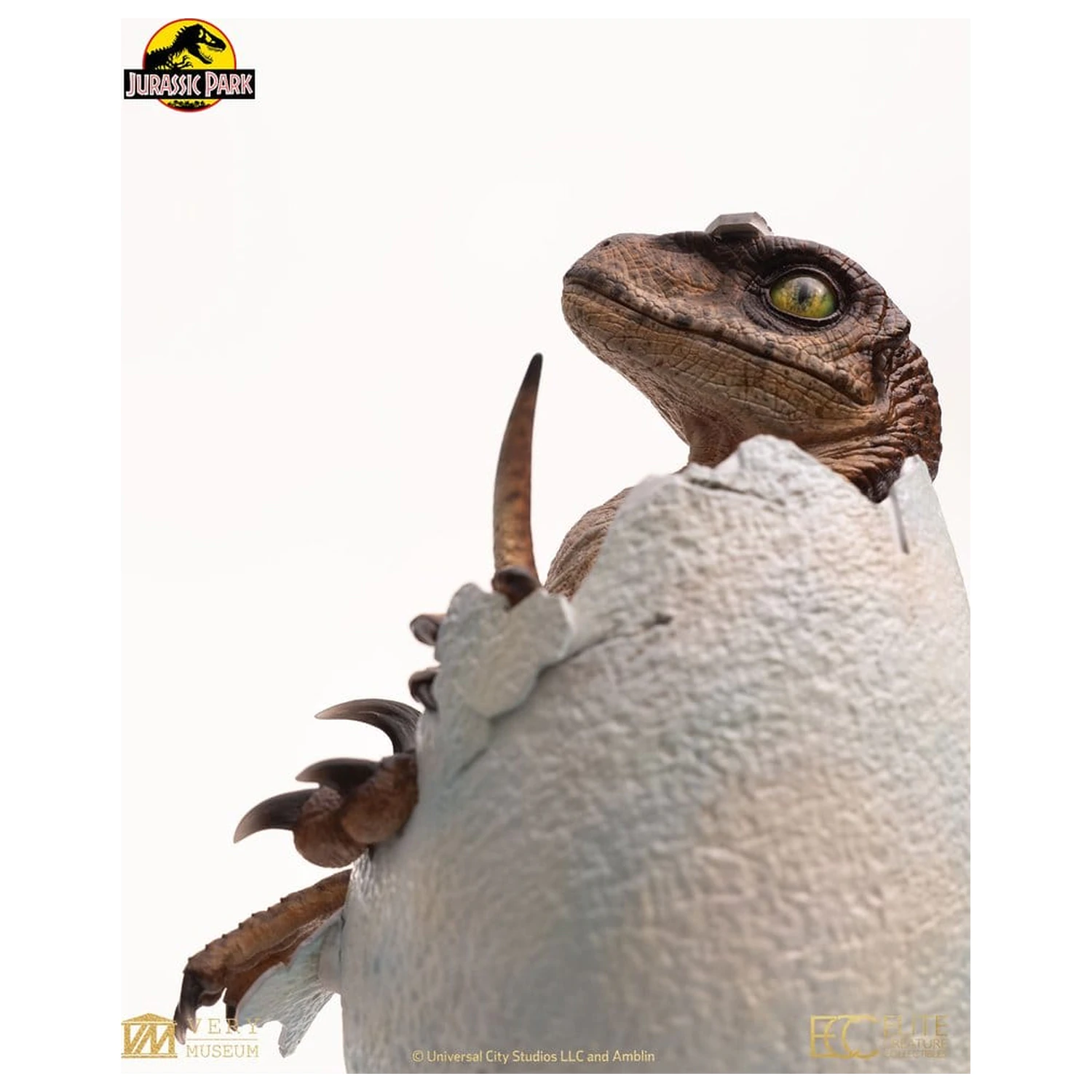 Jurassic Park Replika bysty Velociraptor Vyliahnuté vajce 24 cm produktová fotografia