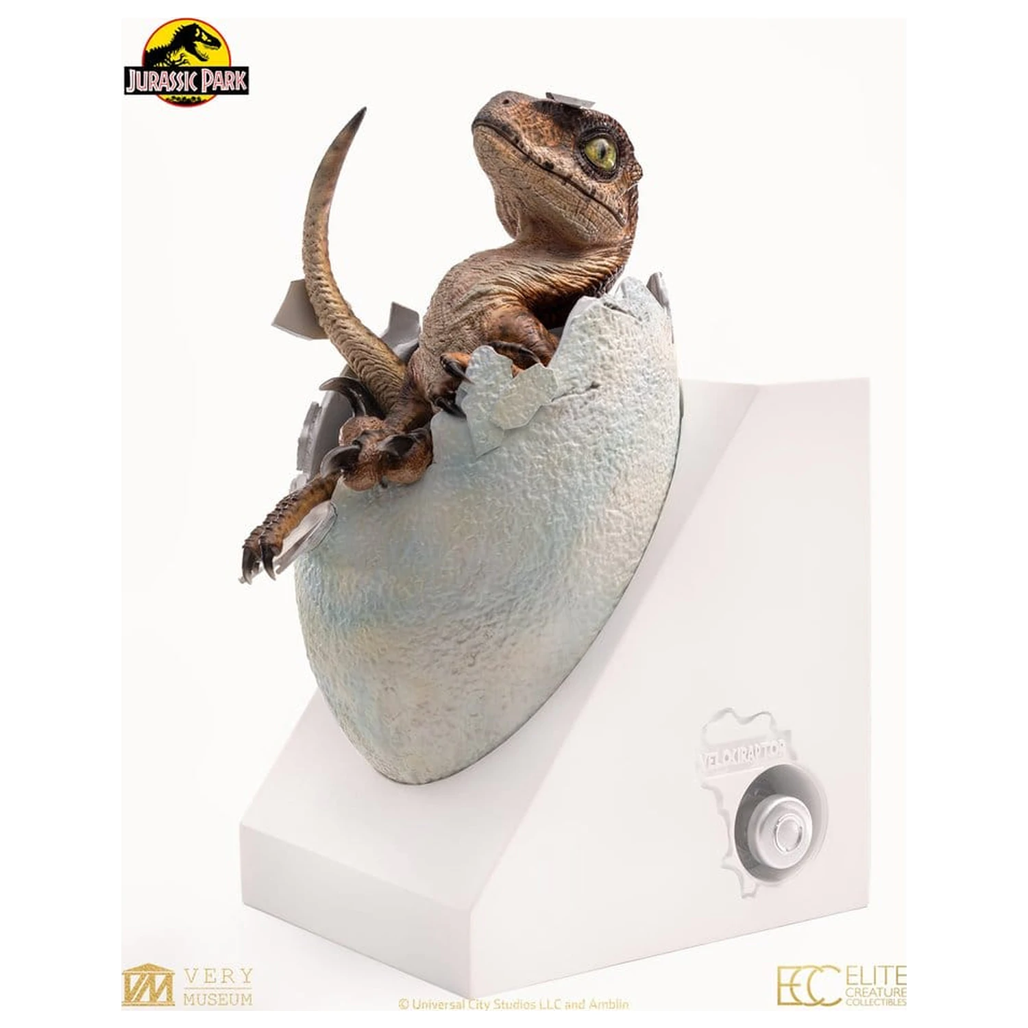 Jurassic Park Replika bysty Velociraptor Vyliahnuté vajce 24 cm produktová fotografia