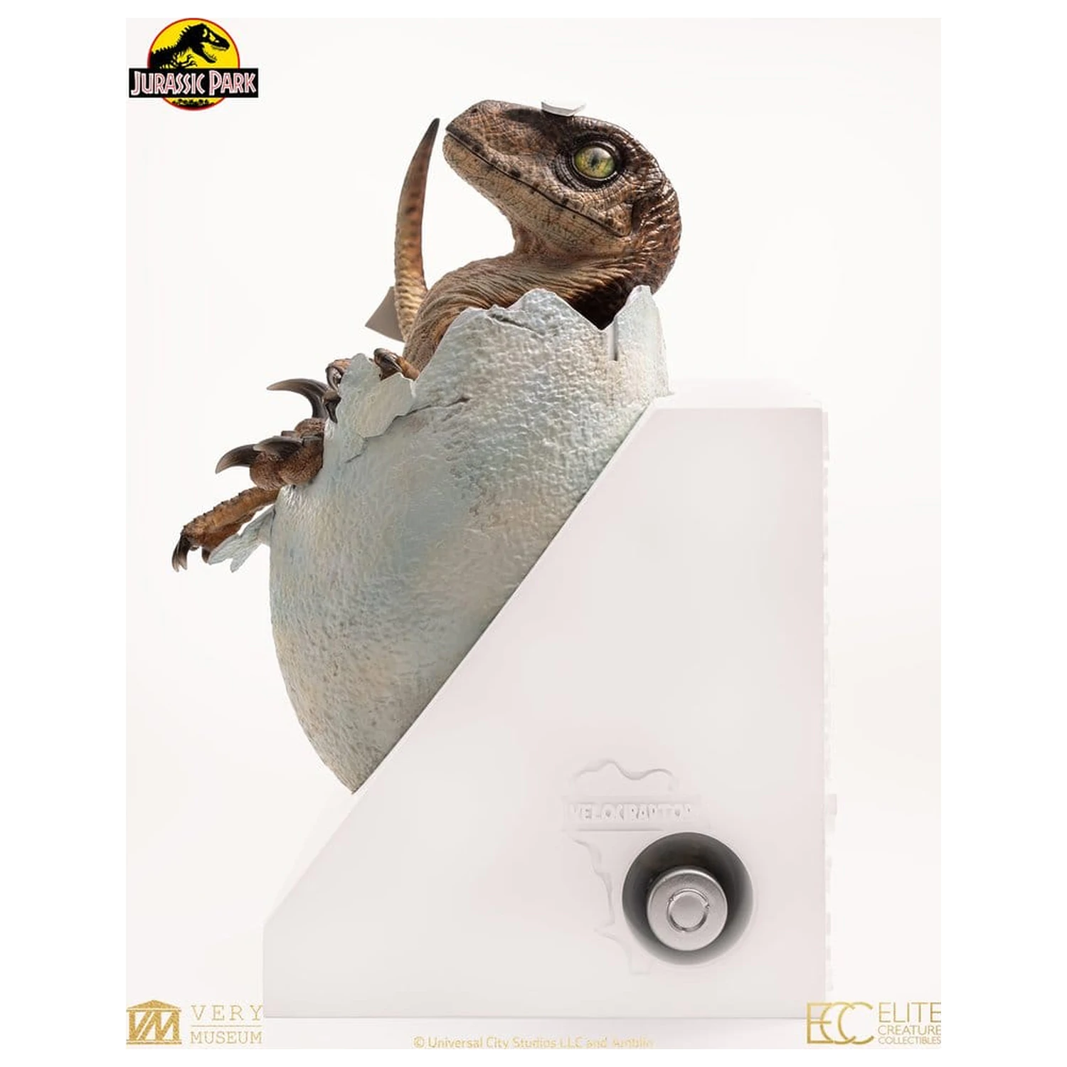 Jurassic Park Replika bysty Velociraptor Vyliahnuté vajce 24 cm produktová fotografia