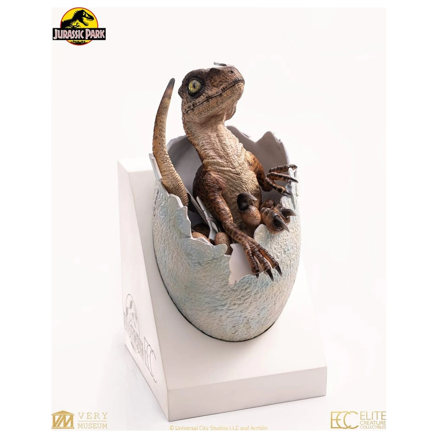 Jurassic Park Replika bysty Velociraptor Vyliahnuté vajce 24 cm produktová fotografia