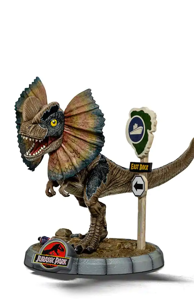 Jurassic Park Mini Co. PVC Soška Dilophosaurus 12 cm termékfotó