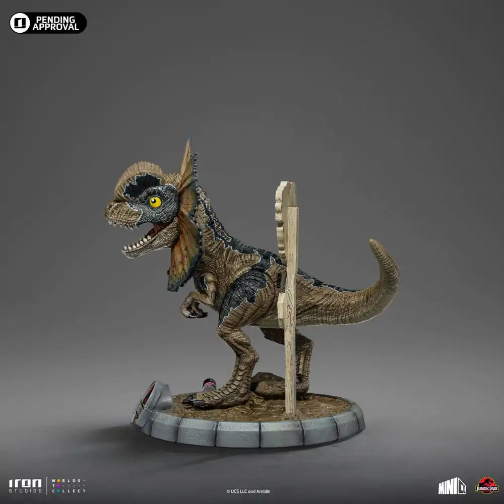 Jurassic Park Mini Co. PVC Soška Dilophosaurus 12 cm termékfotó