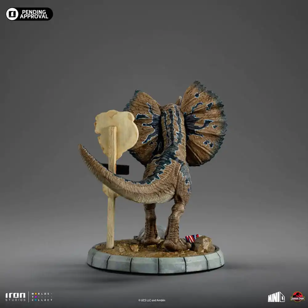 Jurassic Park Mini Co. PVC Soška Dilophosaurus 12 cm termékfotó