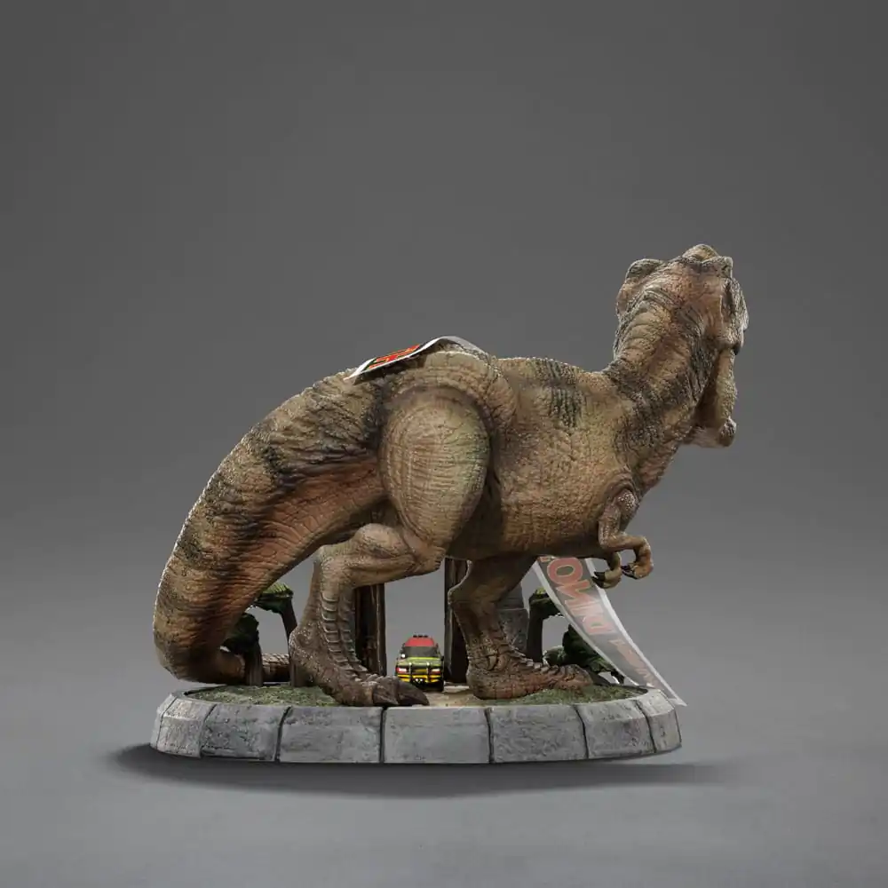 Jurassic Park Mini Co. PVC figúrka T-Rex Illusion Deluxe 15 cm termékfotó