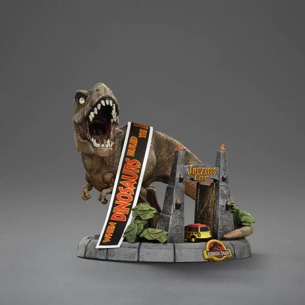 Jurassic Park Mini Co. PVC figúrka T-Rex Illusion Deluxe 15 cm termékfotó