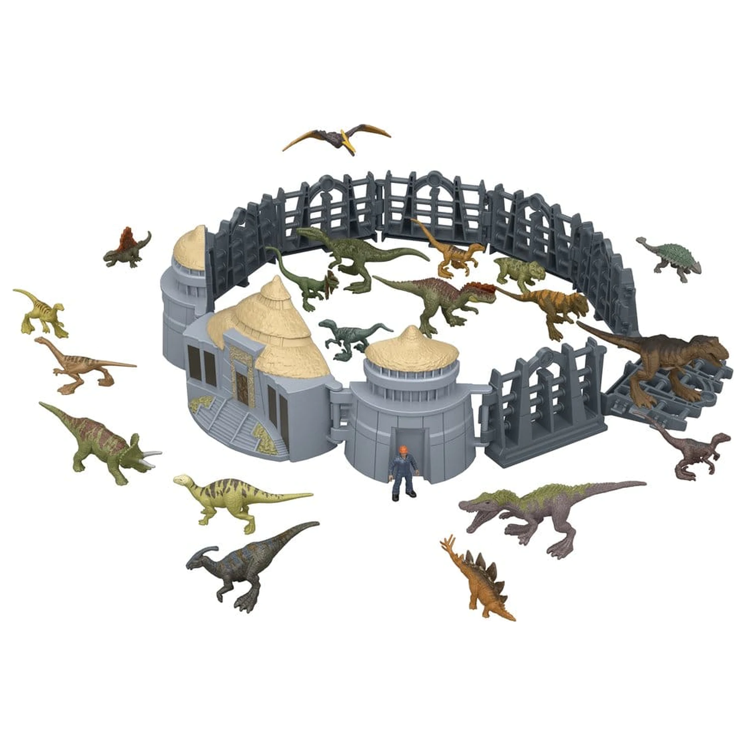 Jurassic Park Minis adventný kalendár Návštevník ostrova produktová fotografia
