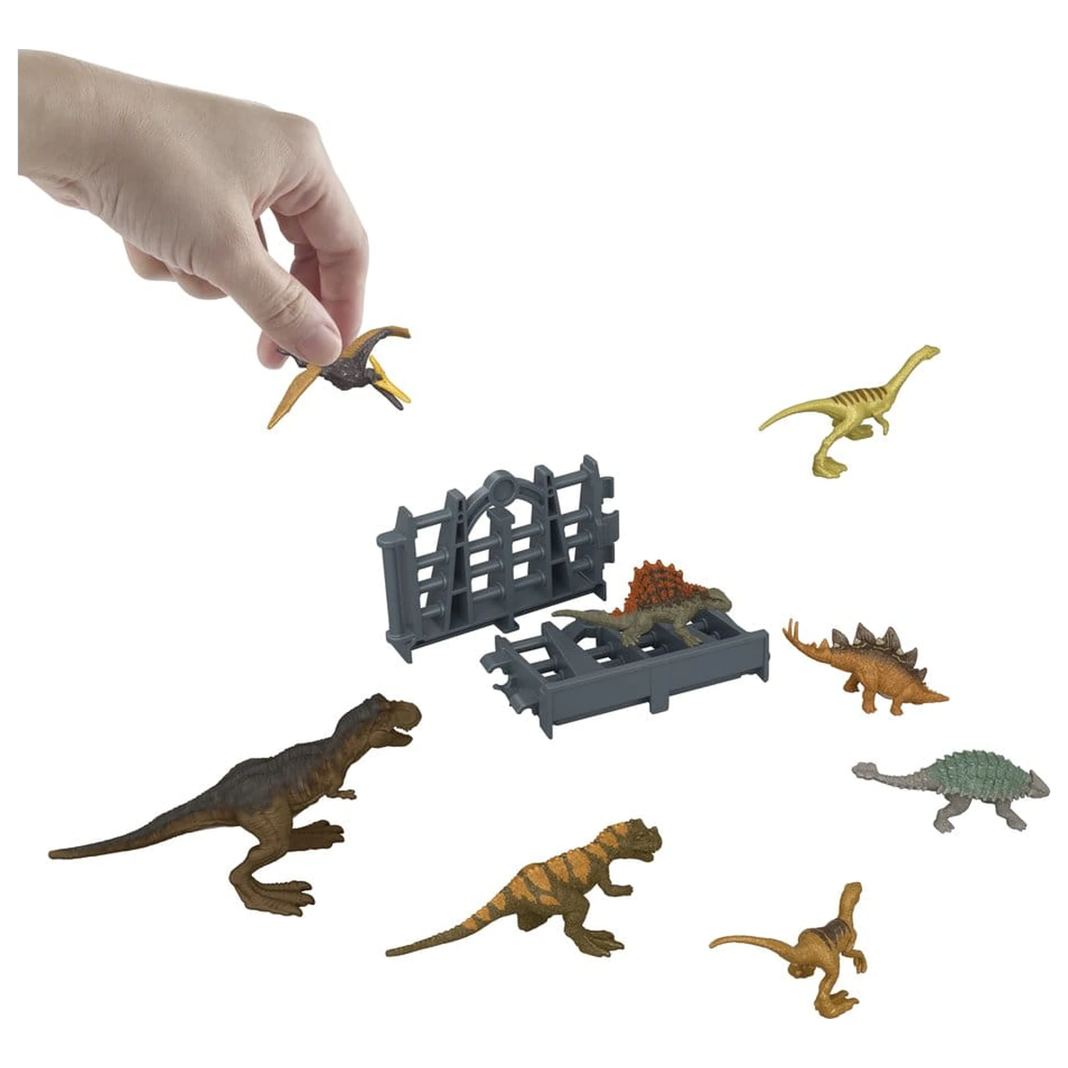 Jurassic Park Minis adventný kalendár Návštevník ostrova produktová fotografia