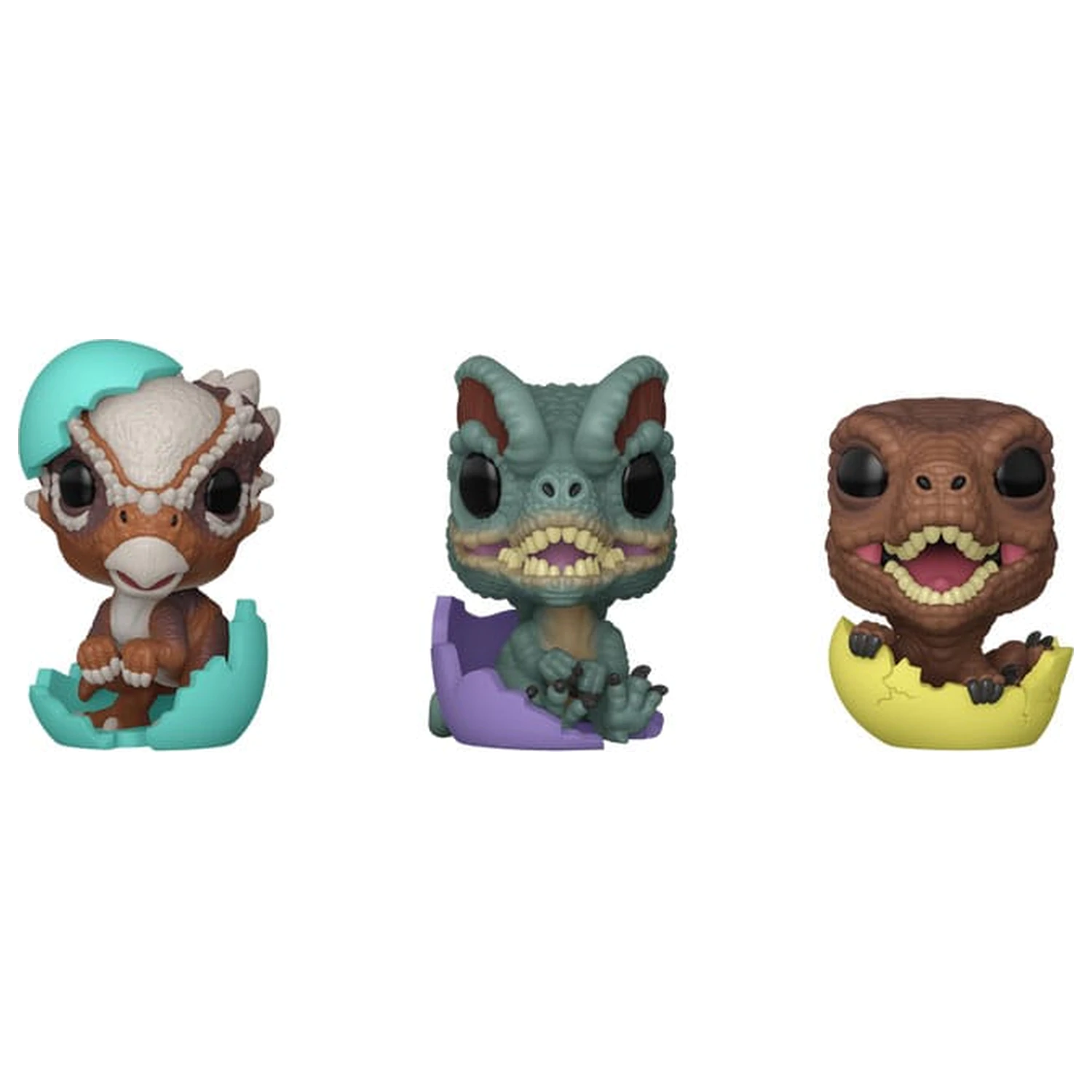 Jurassic Park Pocket Funko POP! Vinylová figúrka Easter Egg 3-balenie dinosaurov 4 cm produktová fotografia