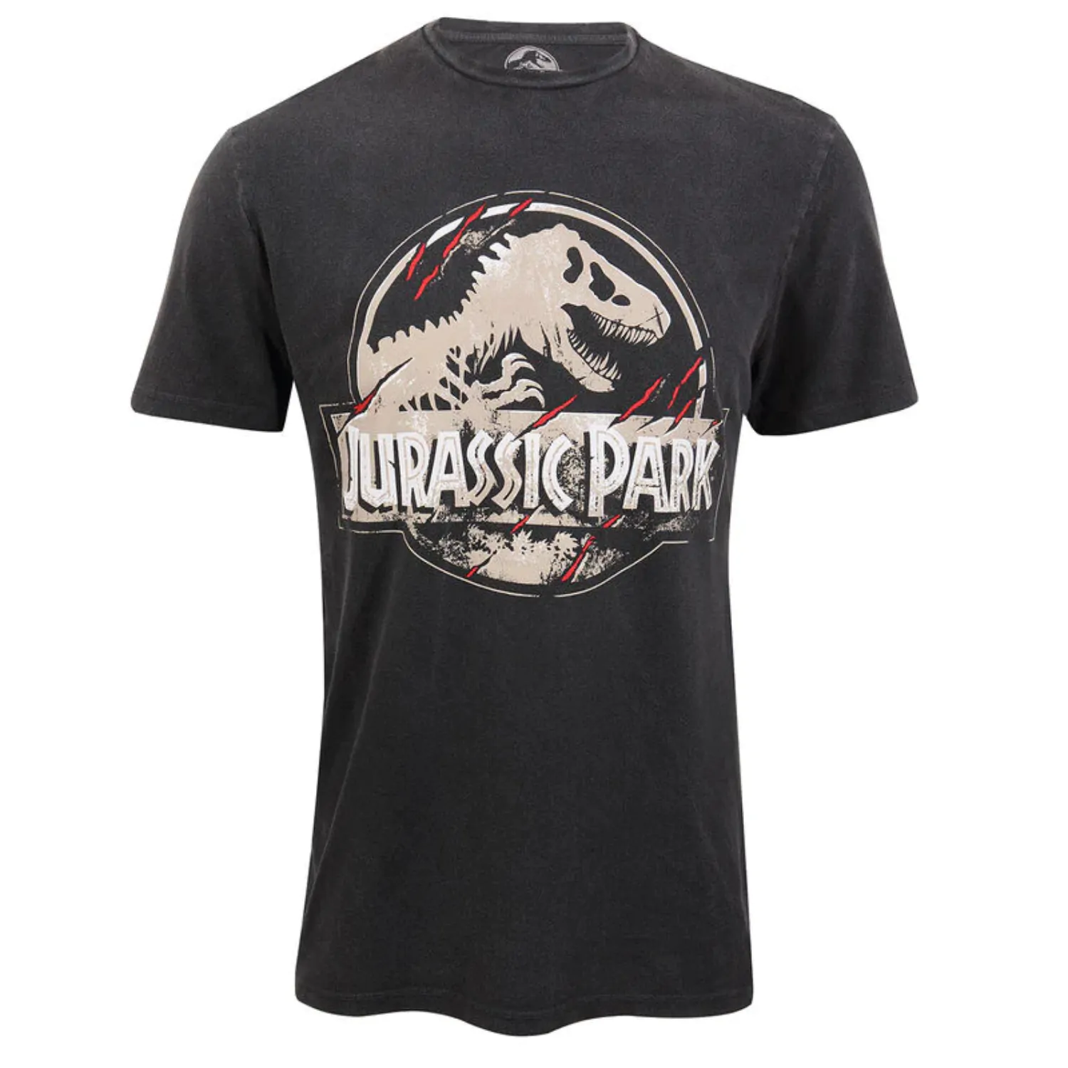 Tričko Jurassic Park Scratched Logo produktová fotografia