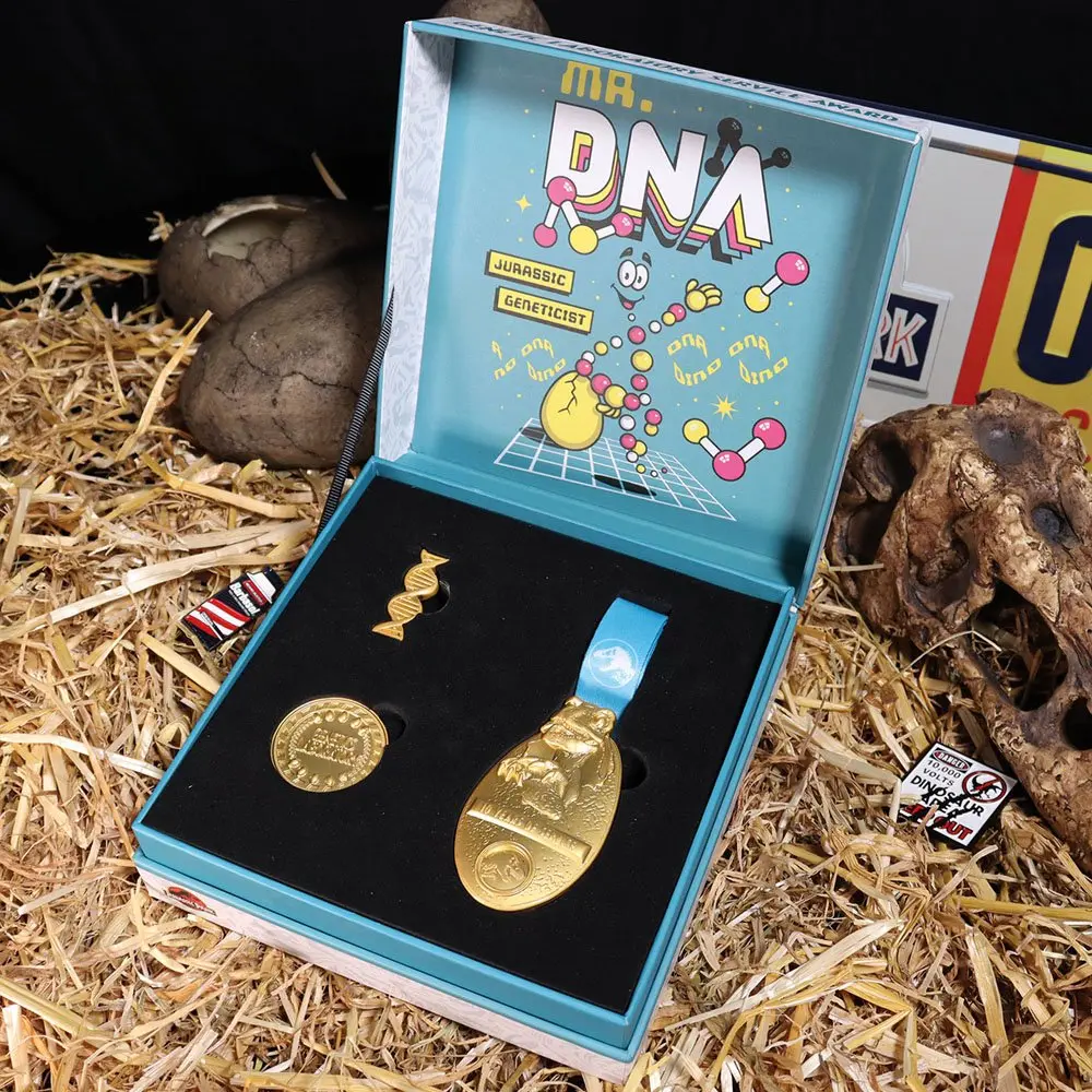 Jurassic Park Repliky Premium Box Genetics Division produktová fotografia
