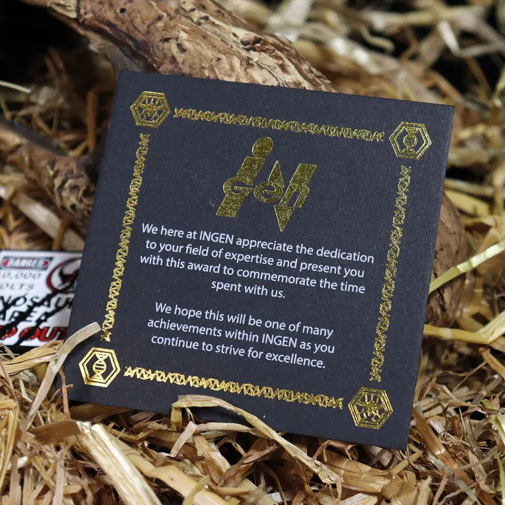 Jurassic Park Repliky Premium Box Genetics Division produktová fotografia