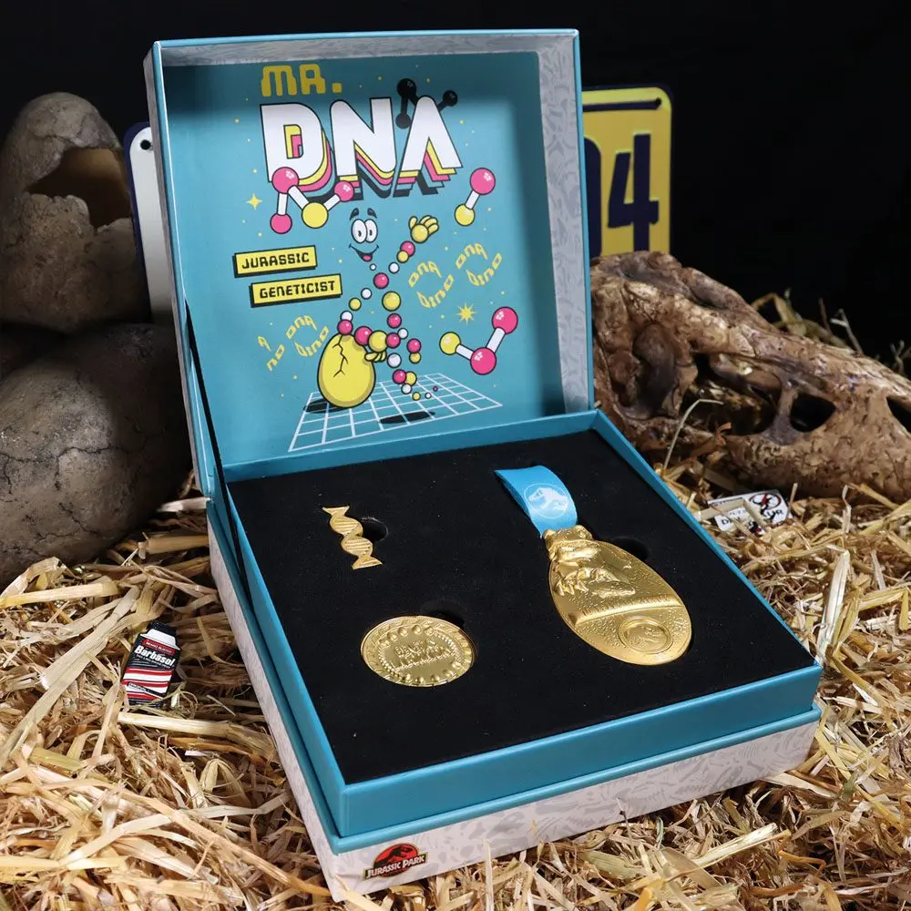 Jurassic Park Repliky Premium Box Genetics Division produktová fotografia