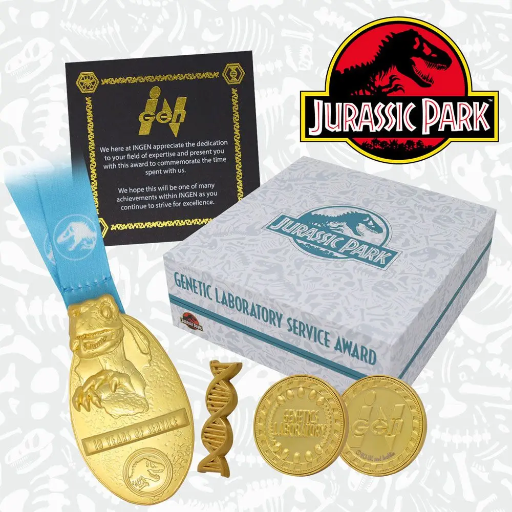 Jurassic Park Repliky Premium Box Genetics Division produktová fotografia