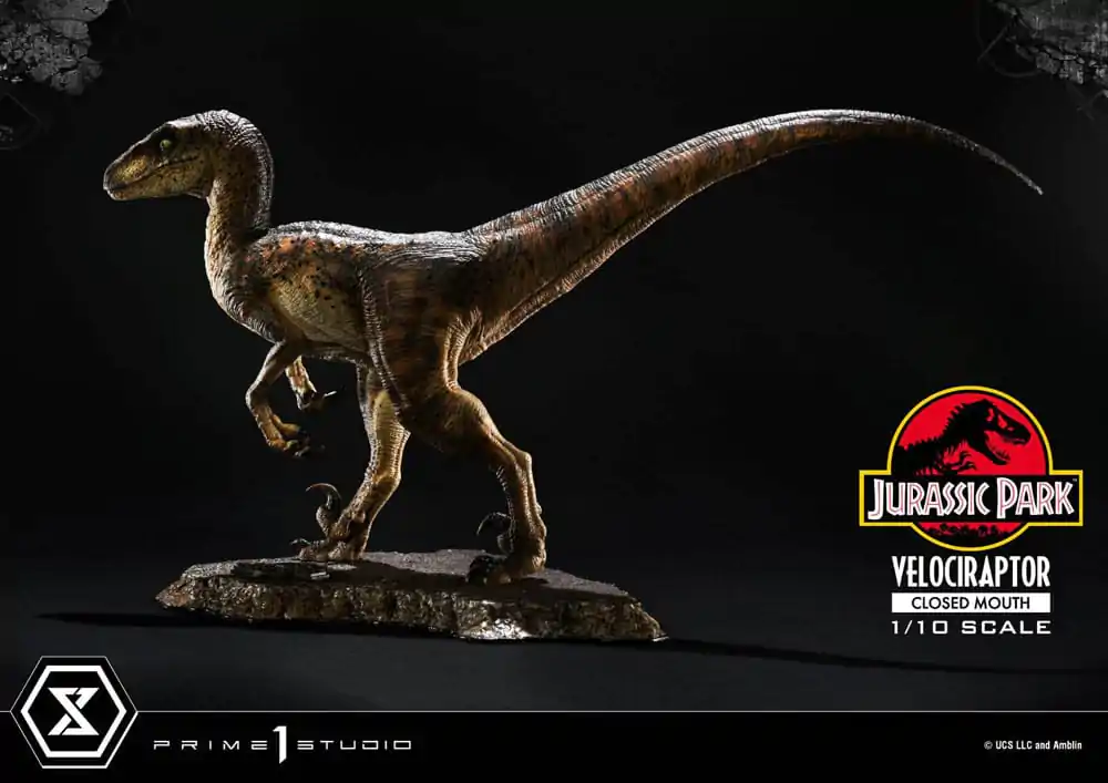 Jurassic Park Prime Collectibles Statue 1/10 Velociraptor Closed Mouth 19 cm termékfotó