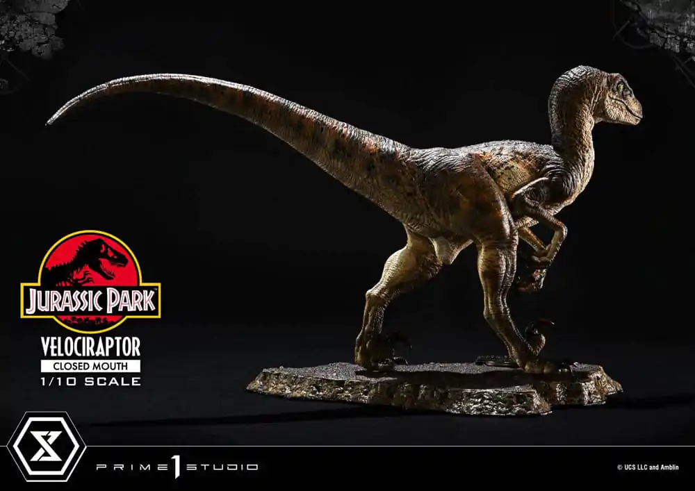 Jurassic Park Prime Collectibles Statue 1/10 Velociraptor Closed Mouth 19 cm termékfotó