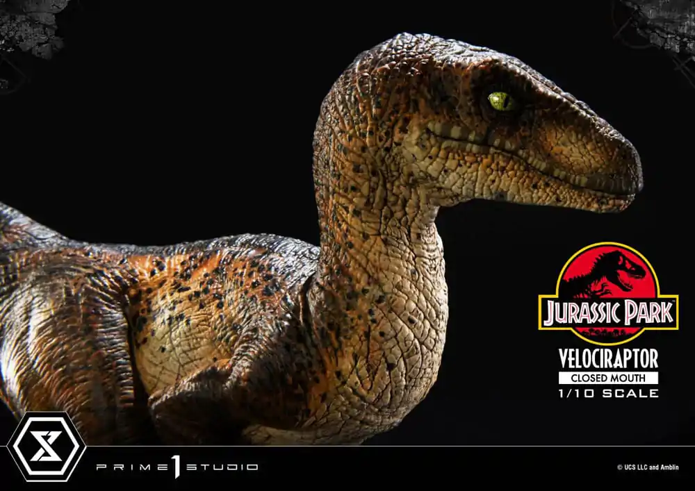 Jurassic Park Prime Collectibles Statue 1/10 Velociraptor Closed Mouth 19 cm termékfotó