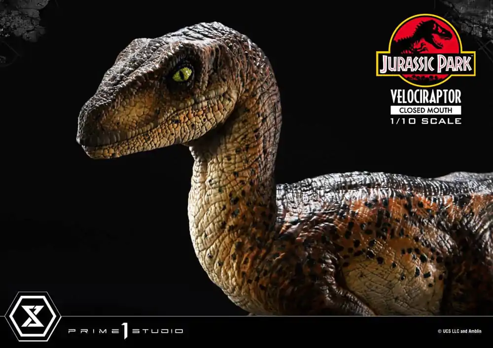 Jurassic Park Prime Collectibles Statue 1/10 Velociraptor Closed Mouth 19 cm termékfotó