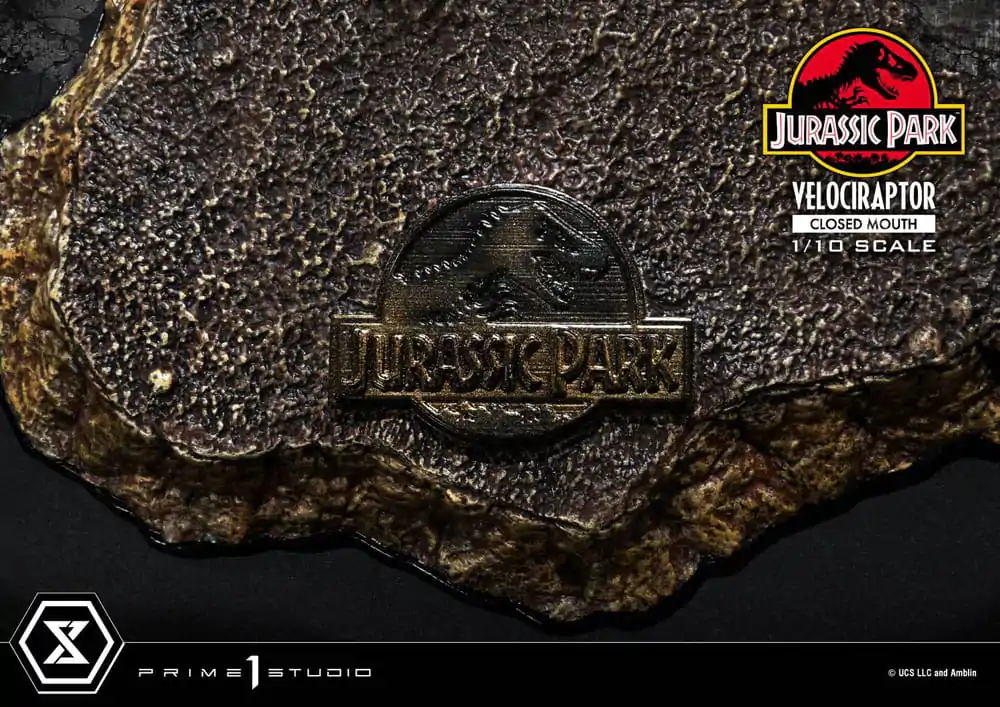 Jurassic Park Prime Collectibles Statue 1/10 Velociraptor Closed Mouth 19 cm termékfotó