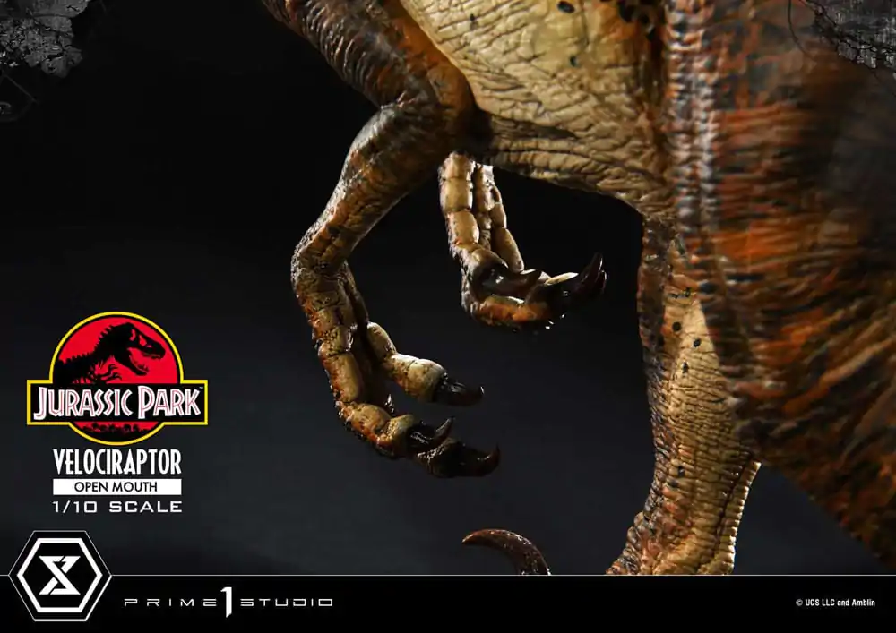 Jurassic Park Prime Collectibles štatueta 1/10 Velociraptor Open Mouth 19 cm termékfotó