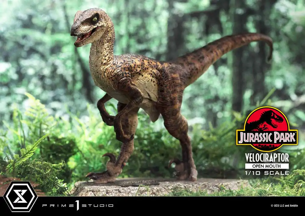 Jurassic Park Prime Collectibles štatueta 1/10 Velociraptor Open Mouth 19 cm termékfotó