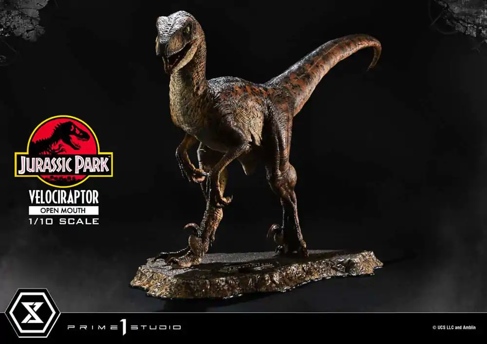 Jurassic Park Prime Collectibles štatueta 1/10 Velociraptor Open Mouth 19 cm termékfotó