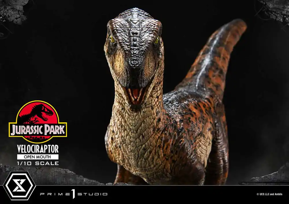 Jurassic Park Prime Collectibles štatueta 1/10 Velociraptor Open Mouth 19 cm termékfotó