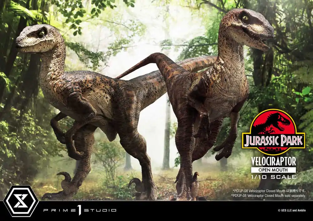 Jurassic Park Prime Collectibles štatueta 1/10 Velociraptor Open Mouth 19 cm termékfotó