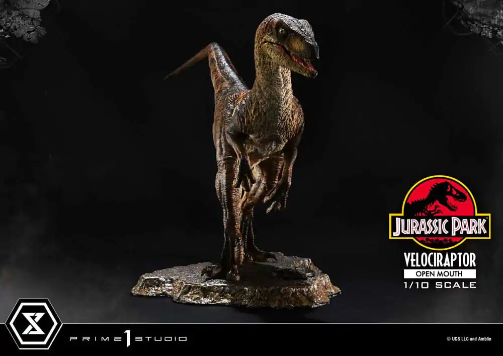 Jurassic Park Prime Collectibles štatueta 1/10 Velociraptor Open Mouth 19 cm termékfotó