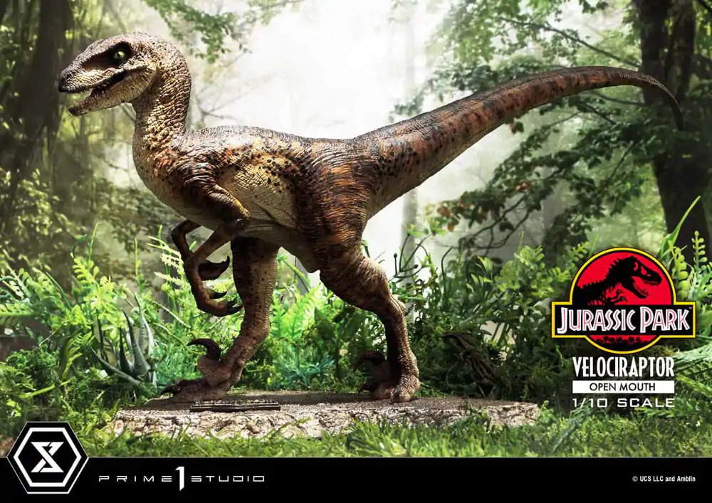 Jurassic Park Prime Collectibles štatueta 1/10 Velociraptor Open Mouth 19 cm termékfotó