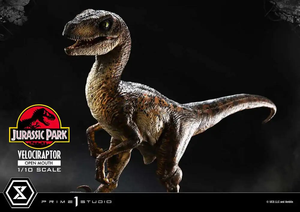 Jurassic Park Prime Collectibles štatueta 1/10 Velociraptor Open Mouth 19 cm termékfotó