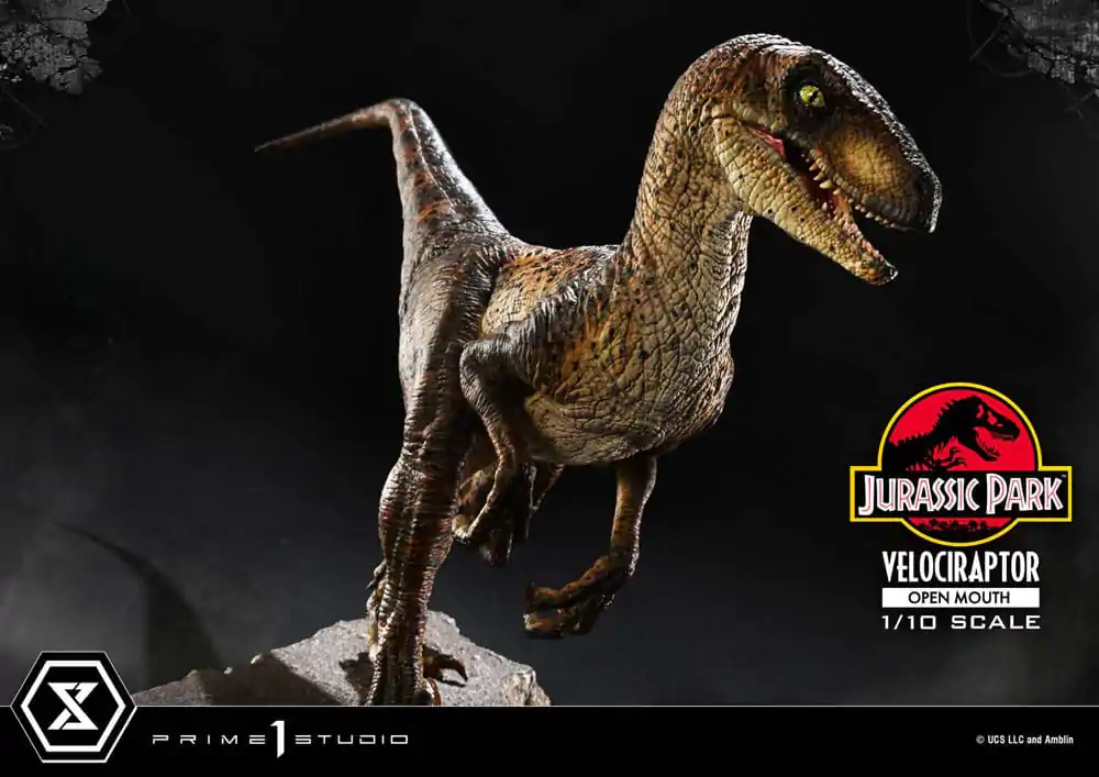 Jurassic Park Prime Collectibles štatueta 1/10 Velociraptor Open Mouth 19 cm termékfotó